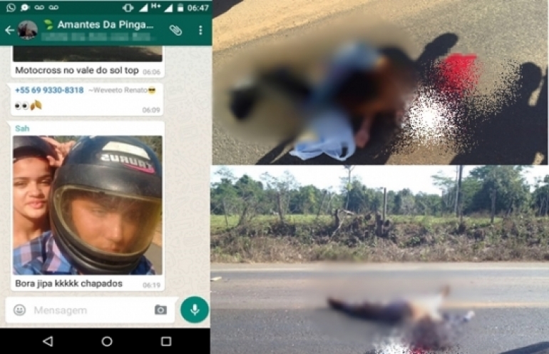 Mortes após postagem que pegariam a BR “chapados”