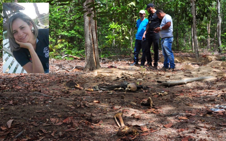 Há fortes indícios de que ossada encontrada seja da ex-secretária de saúde
