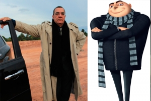 Aroldo Pinheiro e seu alter ego: Gru 