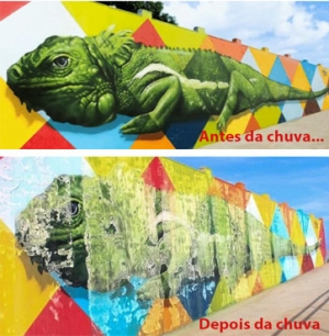 Entrou água!