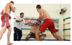 Taxista faz estreia no MMA