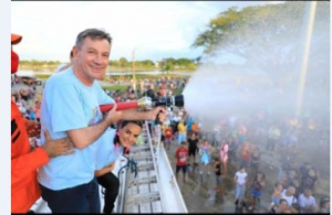 Denarium dá banho de animação e simpatia