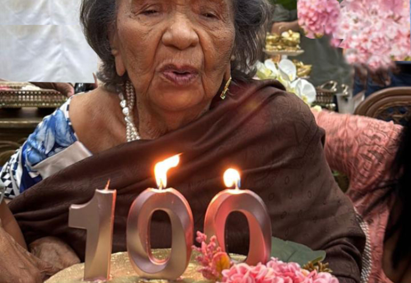 Dona Jarib vence a barreira dos 100 anos