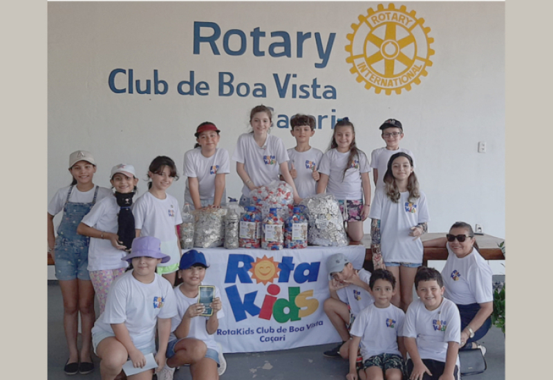 O trabalho voluntário começa na infância